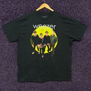 Weezer The Green Album Cover Art Pop Punk Band T-Shirt L